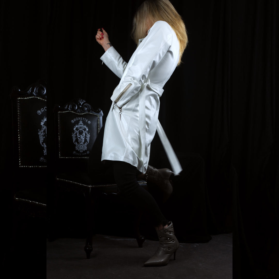Trench Coat Cher Pelica Perolada