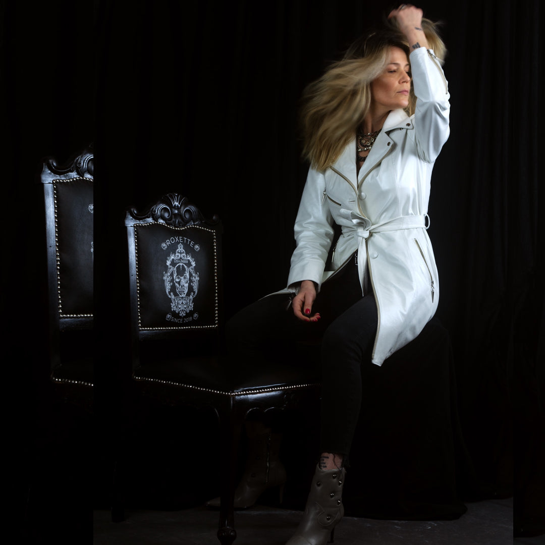 Trench Coat Cher Pelica Perolada