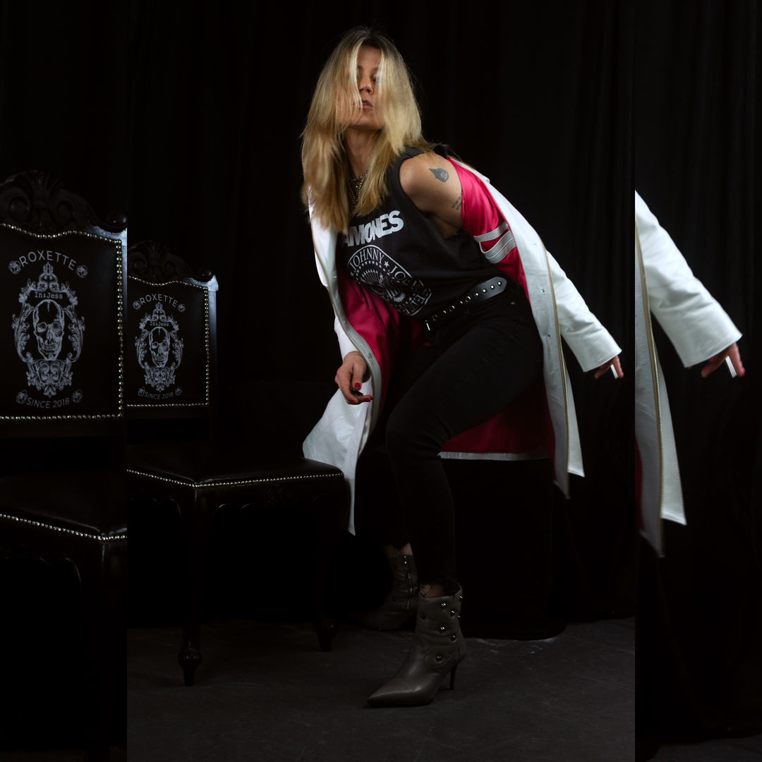 Trench Coat Cher Pelica Perolada