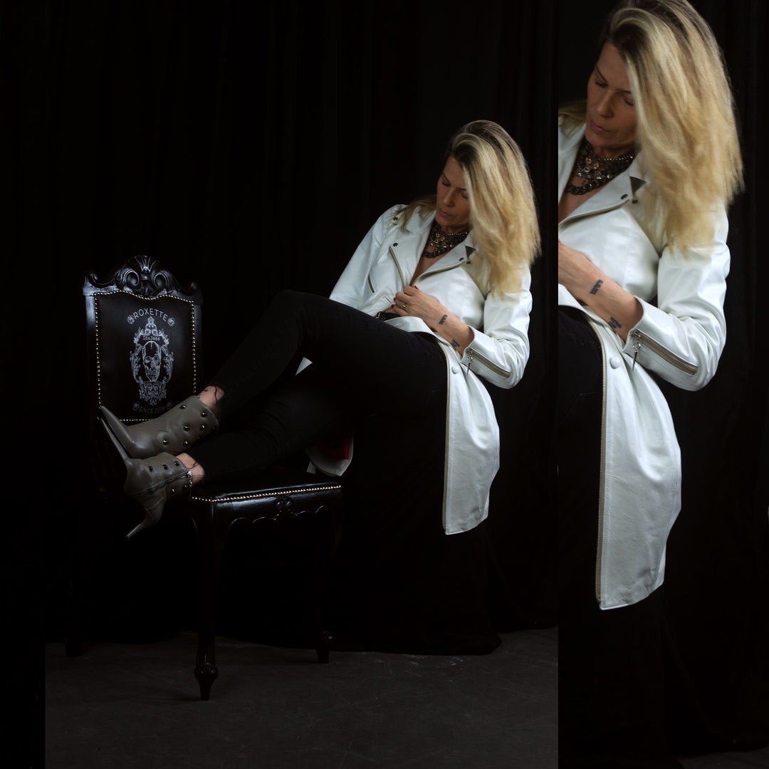 Trench Coat Cher Pelica Perolada