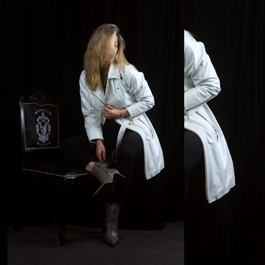 Trench Coat Cher Pelica Perolada