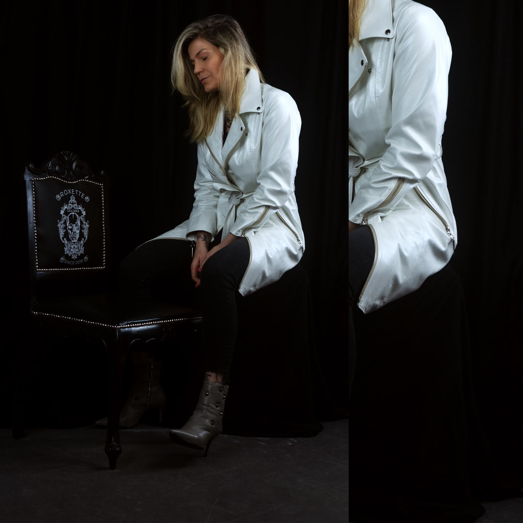 Trench Coat Cher Pelica Perolada